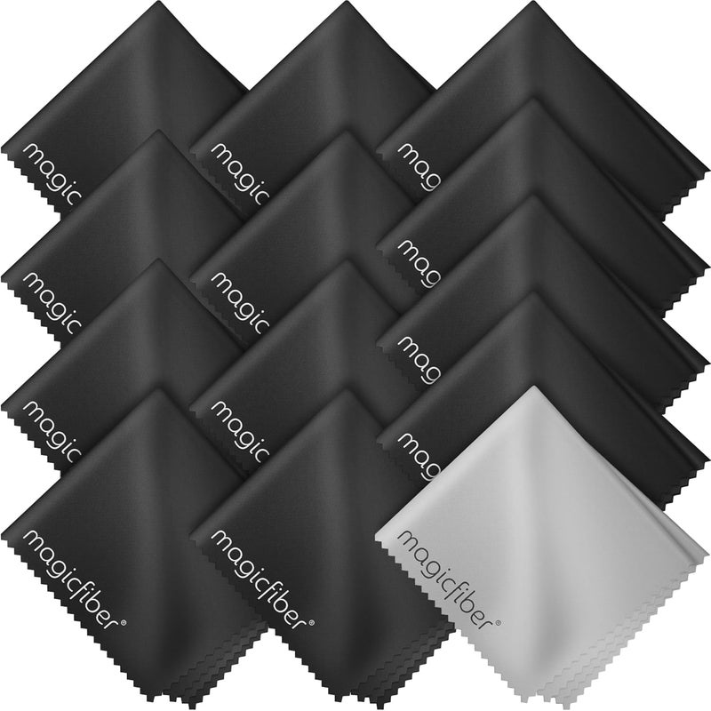 MagicFiber Microfiber Cleaning Cloths - 13 Pack for Safe and Effective Cleaning - Image 1